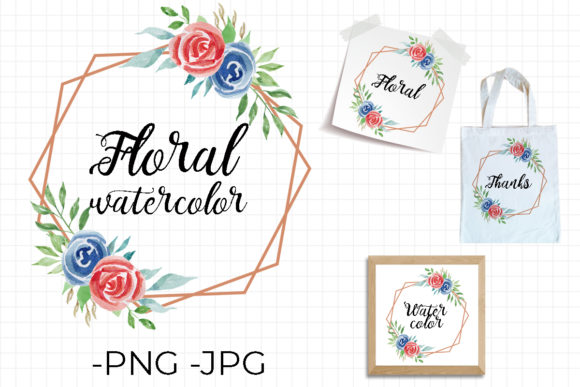 Floral Watercolor Frame Set V2 Review for Real Embroidery Projects