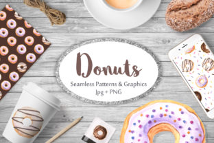 h1Watercolor Donuts Patterns Graphics Review for Digital Sellers/h1