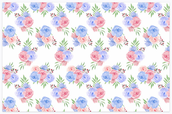 h1Watercolor Rose Floral Seamless Pattern for Creative Sellers/h1