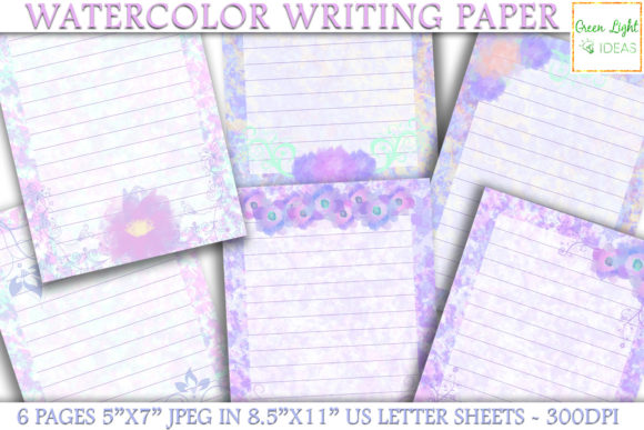Printable Watercolor Stationery Paper: A Designer’s Real-World Embroidery Review