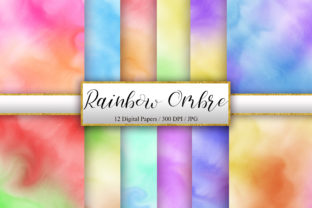 Rainbow Ombre Watercolor Background: A Designer’s Real-World Review