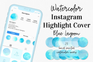 Watercolor Instagram Highlight Covers: A Fresh Design Asset for Bloggers and Digital Publishers