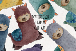 Watercolor Llama Clip Art: A Seller's Review for Crafts & Digital Product Creation