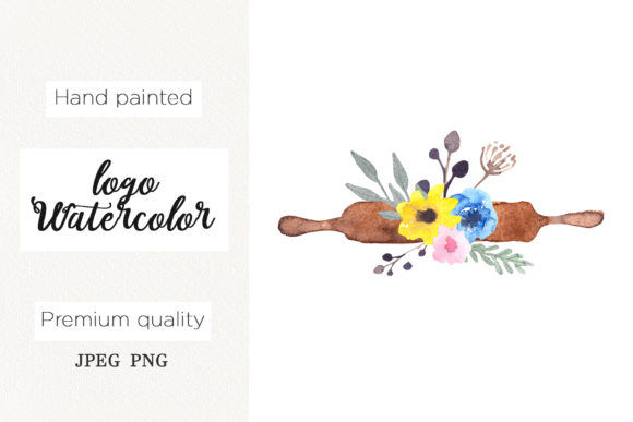 Watercolor Logo Rolling Pin for Bakery: A Designer’s Review for Etsy & Print-on-Demand Sellers